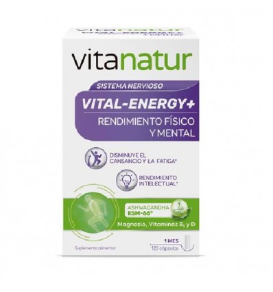 Vitanatur Vital Energy+ 120 Capsulas Vitanatur Vital Energy+ 120 Capsulas