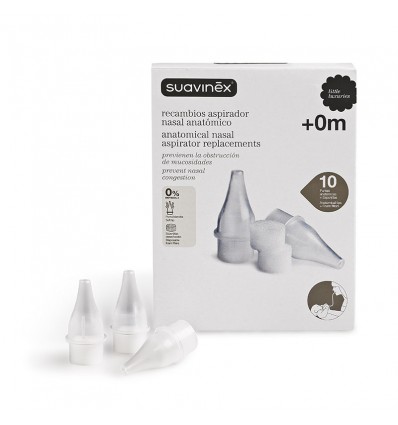 Suavinex Replacement Nasal Aspirator Mattresses 10 Units