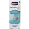 Chicco Biberon Silicona 150 ml Tetina Regular +0m azul mr wonderful