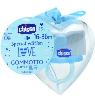 Chicco Pacifier Gommotto Todogoma Special Edition 16-36m blue