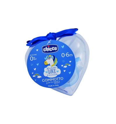 Chicco Pacifier Gommotto Todogoma Special Edition +0m blue
