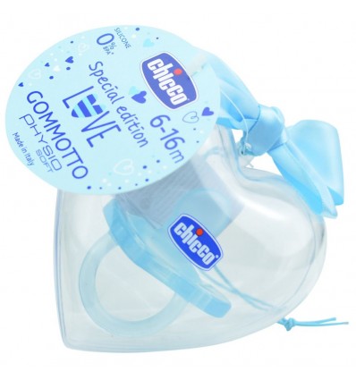 Chicco Pacifier Gommotto Todogoma Special Edition 6-16m blue