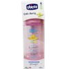 Chicco Biberon Silicona 330 ml Tetina +4m wonder rosa