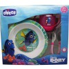 Chicco Buscando a Dory Set de Comida 5 Piezas rosa