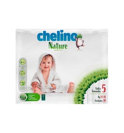 Chelino Nature Talla 5 13-18 kg 30 Unidades