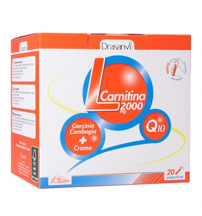 Drasanvi L Carnitina 2000 mg 20 ampolas de 15 ml