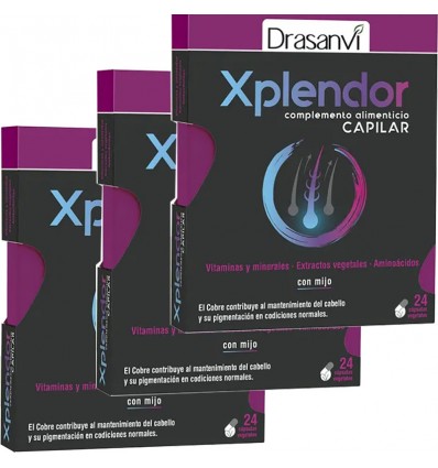 Drasanvi Xplendor 24+24+24 Capsulas Triplo Drasanvi Xplendor 24+24+24 Capsulas Triplo