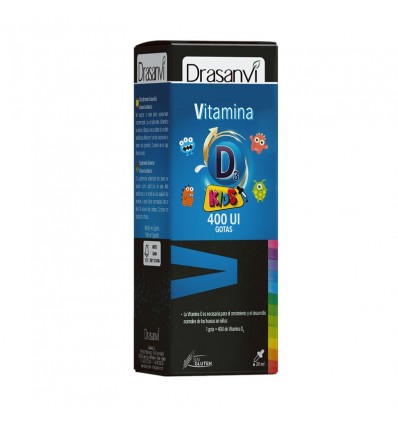 Drasanvi Vitamina D3 400UI + K1 Kids 30ml Gotas