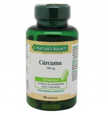 Nature's Bounty Turmeric 500mg 60 Capsules