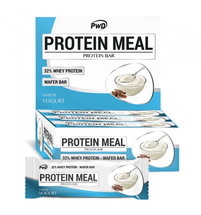 Protein Meal Barritas Yogur 12 Unidades Pwd Nutrition