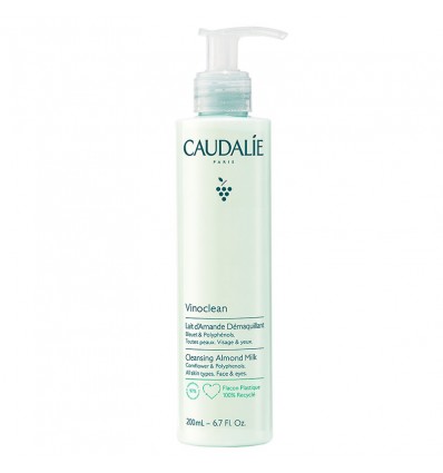 Caudalie Vinoclean Leche de almendras desmaquillante 200 ml