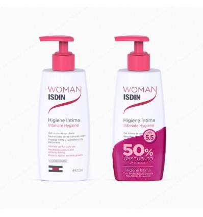 Woman Isdin Higiene Intima 200 ml+200 ml Duplo Promocion