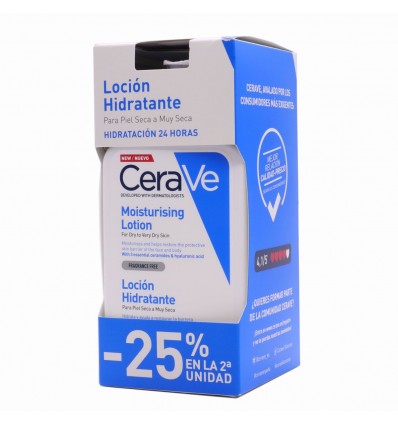 Cerave Locion Hidratante Piel Seca a Muy Seca 473ml + 473ml Duplo