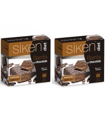 Siken Diet Barrita Chocolate 10 Unidades Duplo Promocion