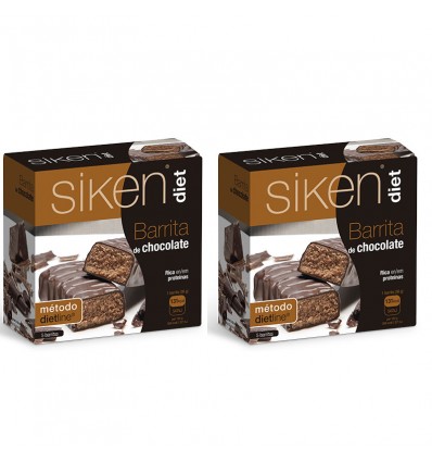 Siken Diet Bar Chocolate 10 Units Duplo Promotion
