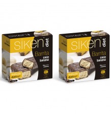 Siken Diet Barrita Coco Banana 10 Unidades Duplo Promocion