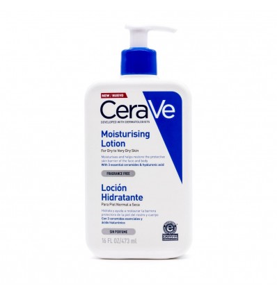Cerave Feuchtigkeitsspendende Lotion Normale bis Trockene Haut 473ml