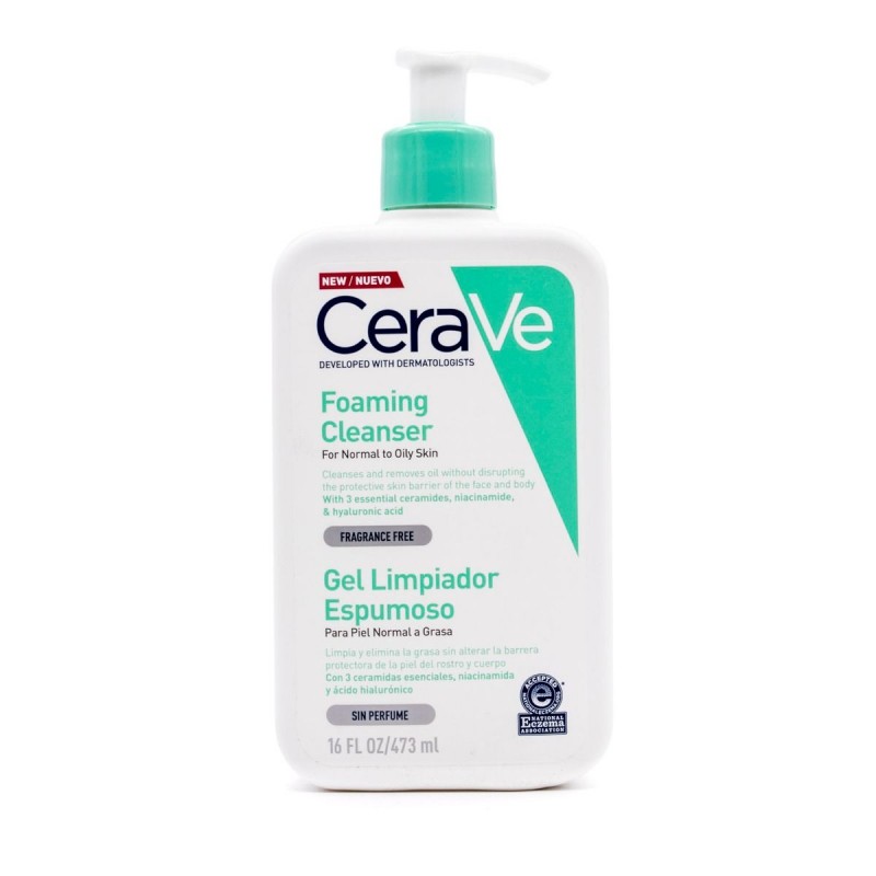 Buy Cerave Foaming Cleansing Gel Normal to Oily Skin 473ml at the best