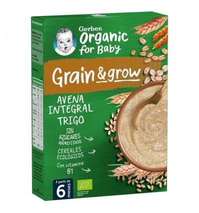 Gerber Bio Slurry Organic whole Oats 250g