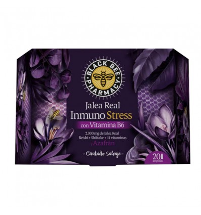 Black Bee Inmuno Stress Vitamina B6 20 Ampollas