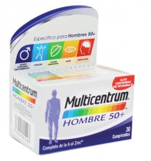 Multicentrum Homem 50+ 30 Comprimidos