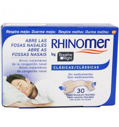 Rhinomer Nasal Strips Classical Small-To Medium-Sized 30 Units