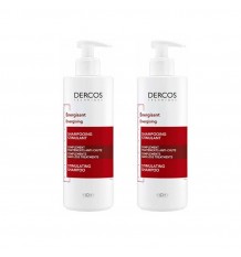 Dercos Shampooing Stimulant 400ml + 400ml Double Pack