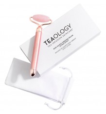 Teaology Rose Quartz Vibrating Face Roller