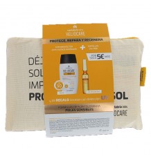 Heliocare 360 Mineral Fluid 50ml + Endocare Radiance Oil free 10 Ampolas + Bolsa