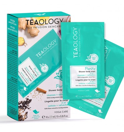 Teaology Shower Body Wipe Multipack 10 Unidades