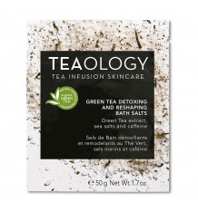 Teaology Green Tea Detoxing And Reshaping Salt Bath 50 Gramos
