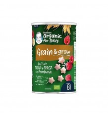 Gerber NutriPuffs Snack Bio-Getreide und Himbeere 35g