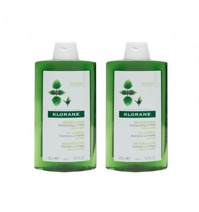 Klorane Champu Ortiga 400ml + 400ml Duplo Promocion Klorane Champu Ortiga 400ml + 400ml Duplo Promocion