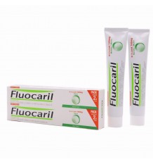 Fluocaril Hortelã Creme Dental 75ml + 75ml pacote Duplo