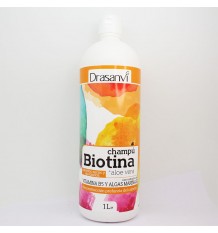 Shampoo Biotin, Aloe Vera Trockenes Haar Aus 1000ml Drasanvi