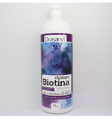 Shampoo Biotin, Aloe Vera Haar Gefärbt 1000ml Drasanvi