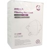 Mask FFP2 NR ML Black Exterior Interior Pack 20 Units Complete Box