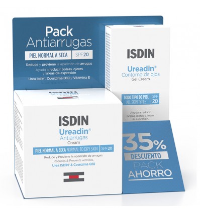 Ureadin Antiarrugas Spf20 Crema Facial 50ml Contorno Ojos 15 ml Ureadin Antiarrugas Spf20 Crema Facial 50ml Contorno Ojos 15 ml