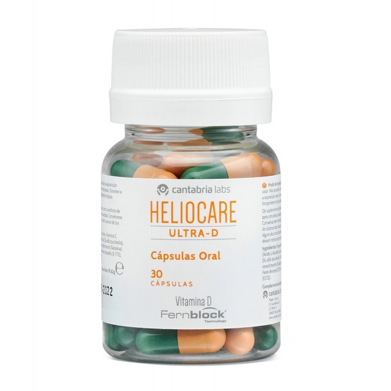 Comprar Heliocare Ultra D 30 capsulas al mejor Precio y Oferta en  Farmaciamarket.