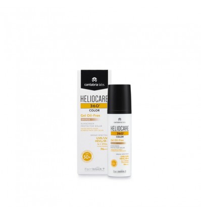 Heliocare 360 Gel de Couleur sans Huile de Bronze 50 ml