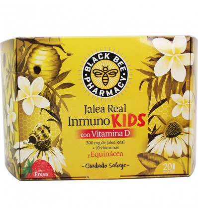 Black Bee Jalea Real Kids Equinacea Vitamina D 20 Ampollas Black Bee Jalea Real Kids Equinacea Vitamina D 20 Ampollas