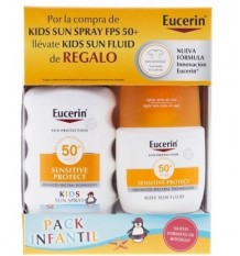 Eucerin Sun 50 Kids Spray 200 ml + Kids Sun Fluid 50ml