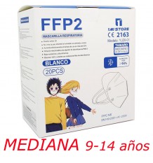 Ffp2 Maske Nr 1MiStore Medium Weiß 20 Einheiten Volle Box