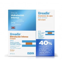Ureadin Crema Hidratante Piel Seca 50 ml Contorno Ojos 15ml Pack