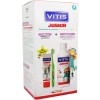Vitis Junior Gel Pack Dentifrico 75ml + Rince-bouche 500 ml + Brosse Junior