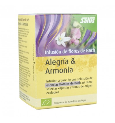 Salus Infusion Flores de Bach Alegria Armonia 15 Filtros