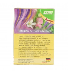 Salus Infusion Flores de Bach Alegria Armonia 15 Filtros