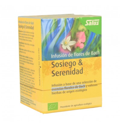 Salus Infusion Flores de Bach Sosiego Serenidad 15 Filtros