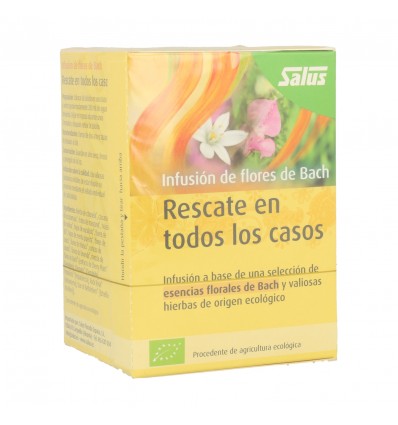 Salus Infusion Flores de Bach Rescate en todos los casos 15 Filtros