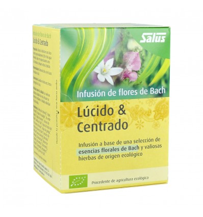 Salus Infusion Flores de Bach Lucido Centrado 15 Filtros